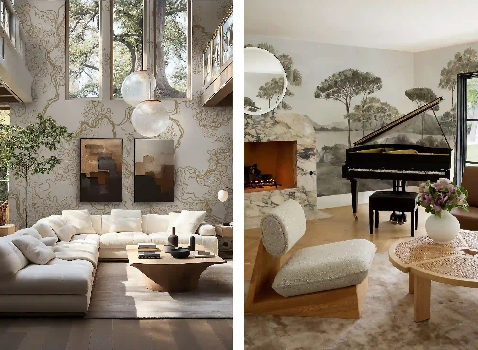 Wallpaper installation in Glendale, CA